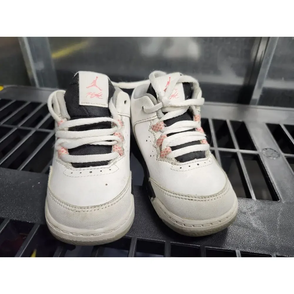 Nike‎ Flight Origin Baby Sneakers Lace Up Shoes White 705162-105 Size 6C